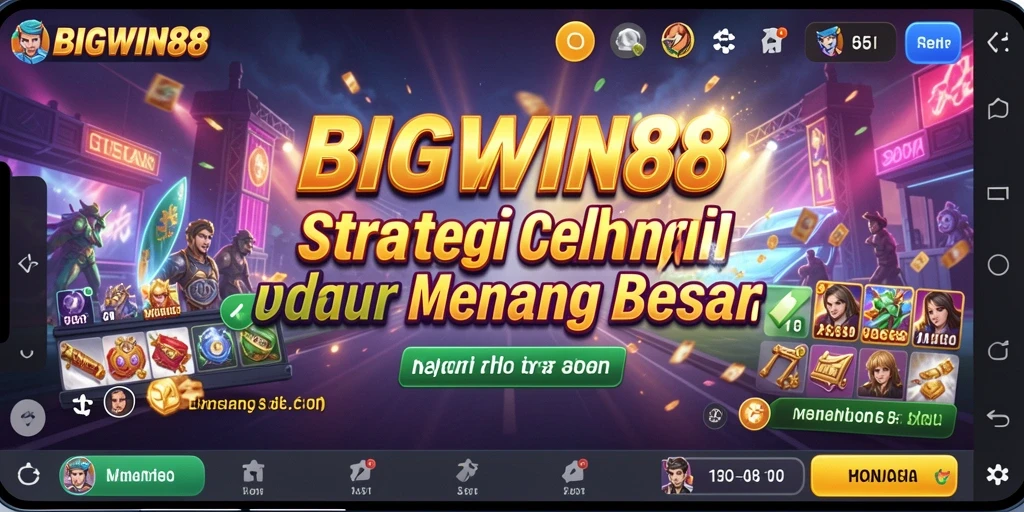 Tampilan gameplay BIGWIN88 yang penuh strategi dan tantangan.