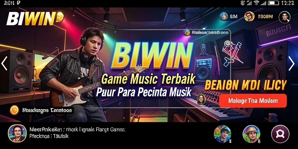 Tangkapan layar dari gameplay seru di BIWIN dengan visual yang menarik.