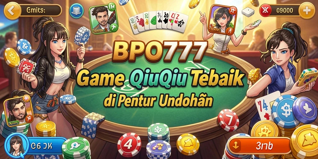 Tampilan gameplay QiuQiu yang menarik dan interaktif.