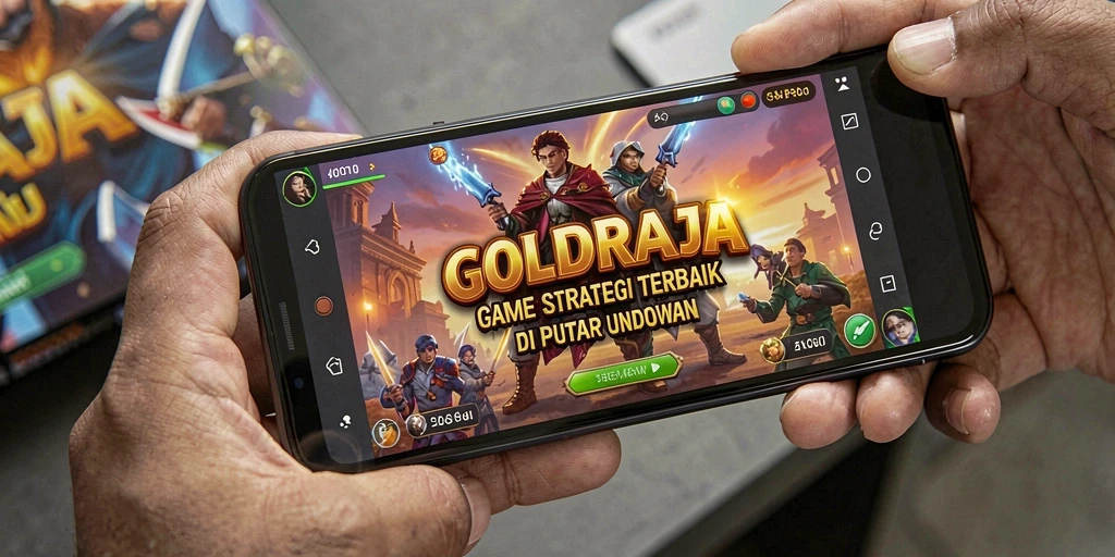 Tampilan gameplay menarik dari GOLDRAJA dengan strategi yang mendebarkan.