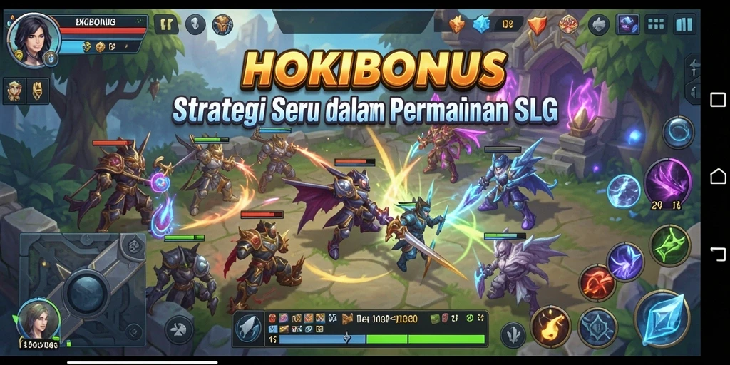 Screenshot HOKIBONUS menampilkan gameplay yang mendebarkan dan strategi kerajaan.