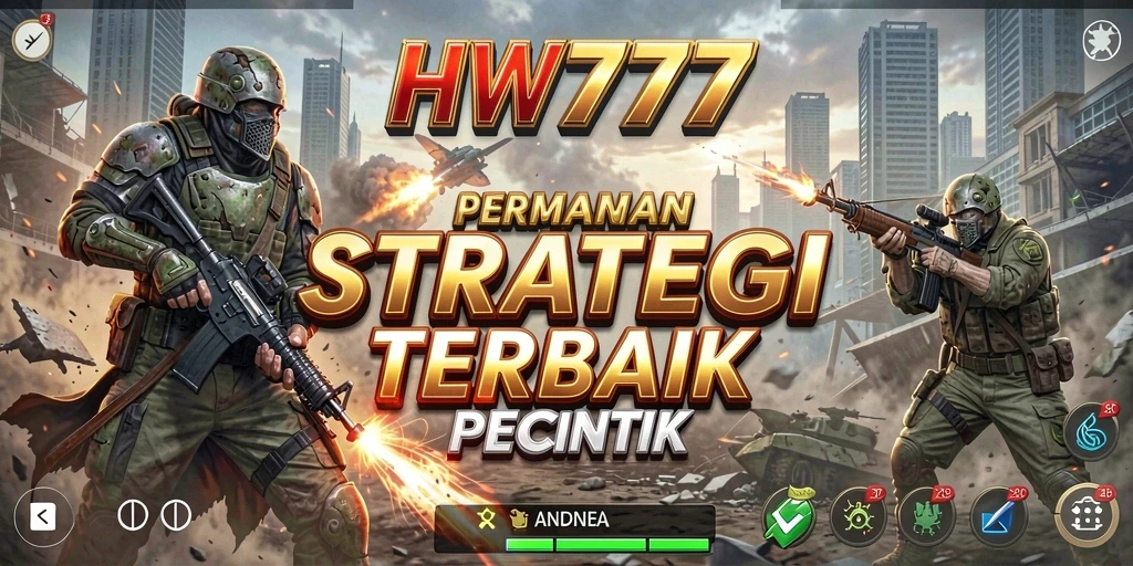 Tampilan gameplay HW777 yang menarik dan strategis.