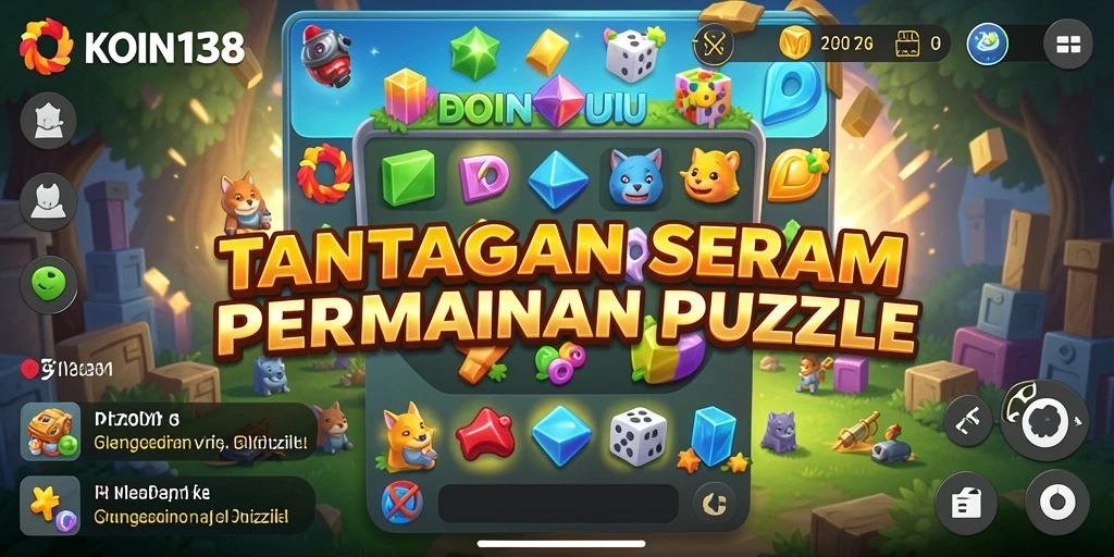 Tampilan gameplay <strong>KOIN138</strong> yang penuh warna dan menantang.