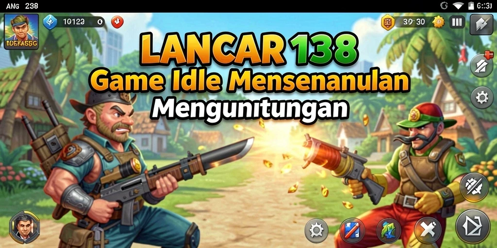 Tampilan menawan gameplay LANCAR138 yang seru dan santai.