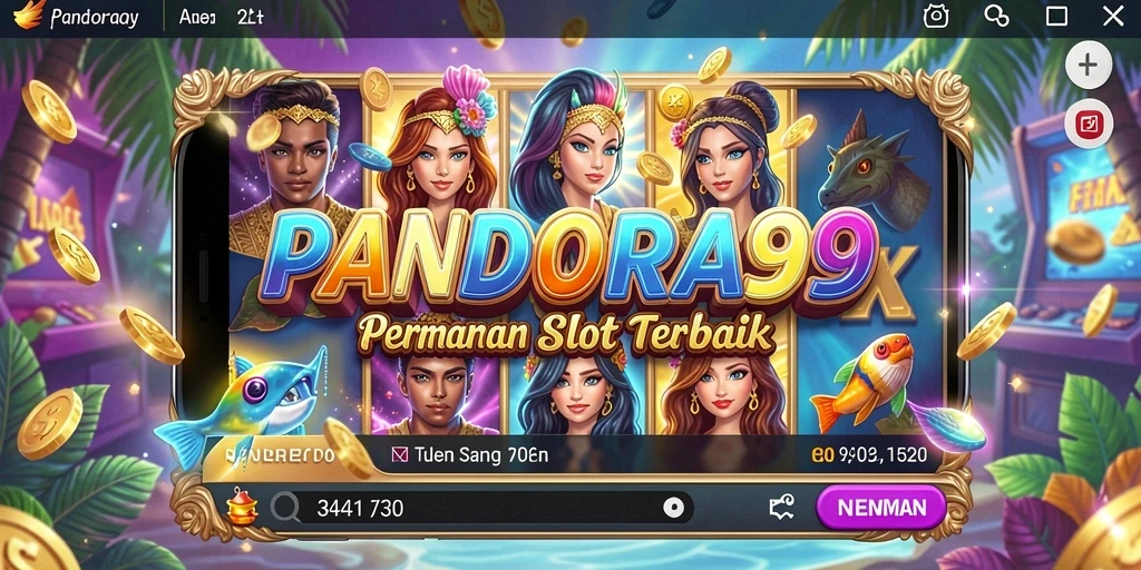 Tampilan gameplay slot PANDORA99 yang menarik dan interaktif.