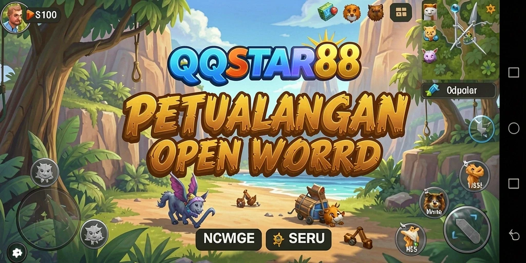 Gameplay seru di dunia Open World QQSTAR88.