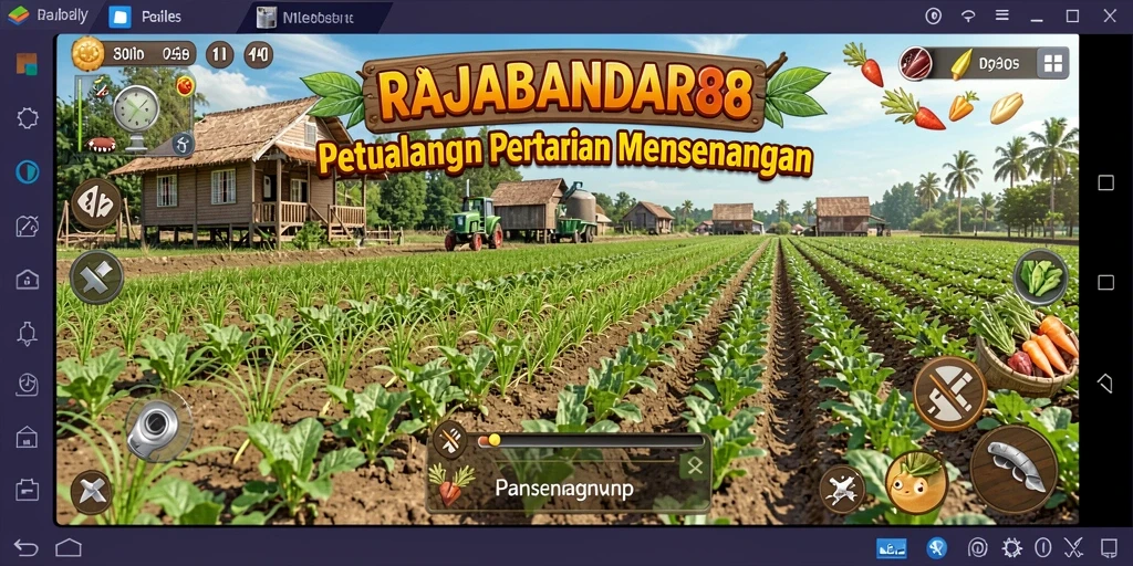 Tampilan gameplay luar biasa di RAJABANDAR88 yang menyenangkan.