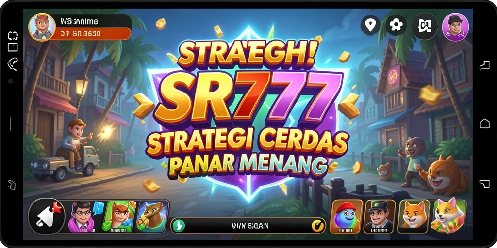 Tampilan gameplay strategis yang menegangkan di SR777.