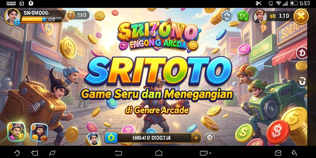Tangkapan layar SRITOTO menampilkan aksi seru dan grafis menarik dari gameplay Arcade.