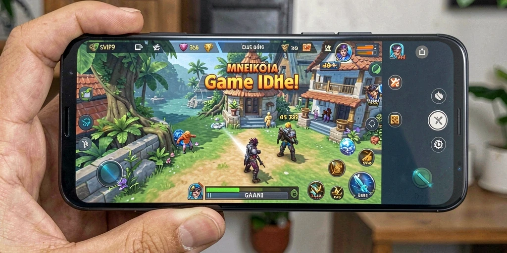 Screenshot SVIP9 menampilkan gameplay santai dan menarik dalam genre Idle.