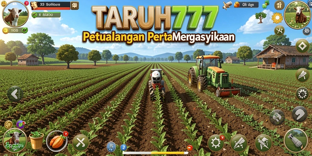 Tampilan gameplay yang menarik dan interaktif dalam TARUH777.