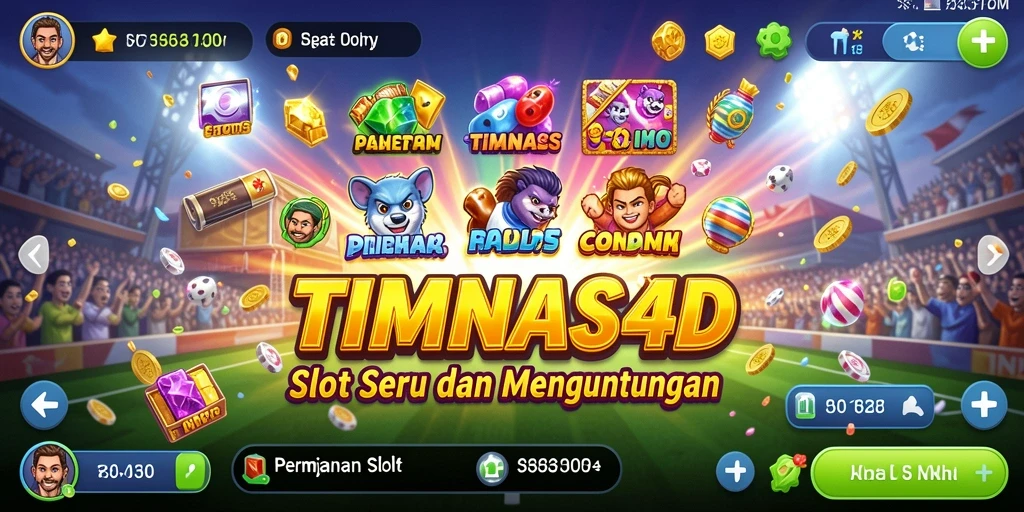 Tampilan gameplay dari TIMNAS4D yang seru dan menantang.