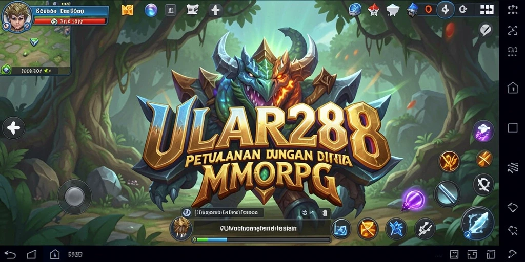 Tangkapan layar ULAR288 menunjukkan aksi pertarungan seru dalam dunia MMORPG.